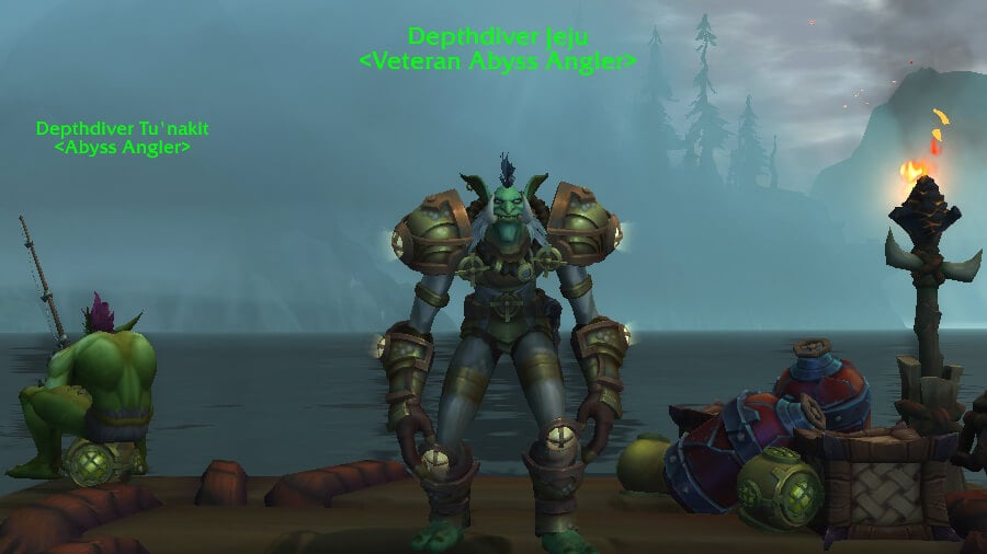 Abyss Anglers Vendors and Rewards